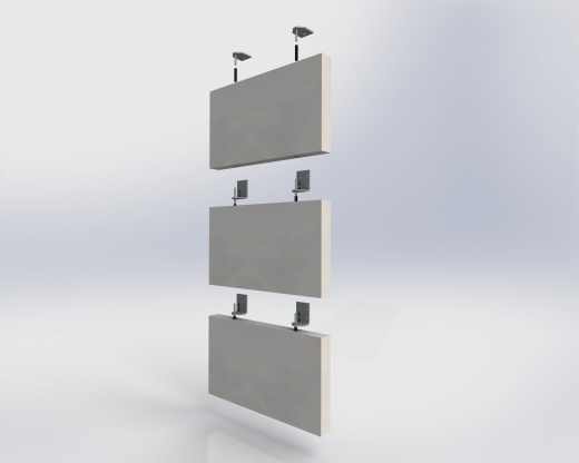 天然石材固定支架(分解图)缩略图